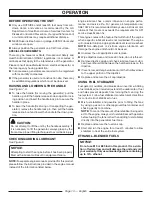 Preview for 17 page of Black Max BM905511 Operator'S Manual