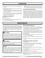 Preview for 19 page of Black Max BM905511 Operator'S Manual