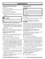 Preview for 20 page of Black Max BM905511 Operator'S Manual