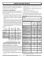 Preview for 33 page of Black Max BM905511 Operator'S Manual