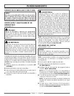 Preview for 38 page of Black Max BM905511 Operator'S Manual