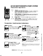 Preview for 4 page of Black Widow Security BW FM 200 K Owner'S Manual