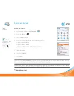 Preview for 25 page of Blackberry 8110 - Pearl - AT&T Getting Started Manual