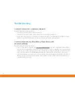 Preview for 42 page of Blackberry 8110 - Pearl - AT&T Getting Started Manual