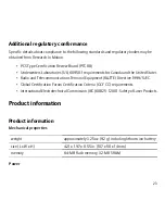 Preview for 25 page of Blackberry 8120 - Pearl - GSM Safety And Product Information