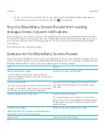 Preview for 10 page of Blackberry Accessibility User Manual