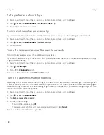 Preview for 48 page of Blackberry BBB100-1 User Manual