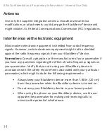 Preview for 16 page of Blackberry Bold Touch 9900 Safety And Product Information