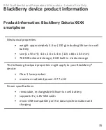 Preview for 37 page of Blackberry Bold Touch 9900 Safety And Product Information