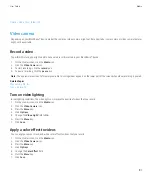 Preview for 109 page of Blackberry Curve 9300 User Manual