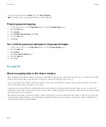 Preview for 252 page of Blackberry Curve 9300 User Manual