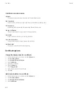 Preview for 262 page of Blackberry Curve 9300 User Manual