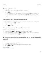 Preview for 227 page of Blackberry Curve 9380 User Manual