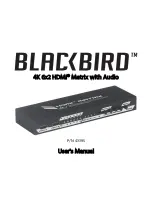 Preview for 1 page of Blackbird 43395 User Manual