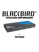 Blackbird 44086 User Manual preview