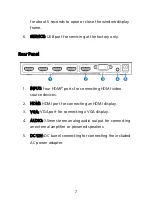 Preview for 7 page of Blackbird MP24740 User Manual