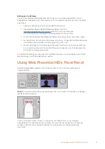 Preview for 6 page of Blackmagicdesign Web Presenter HD Installation And Operation Manual