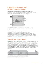 Preview for 21 page of Blackmagicdesign Web Presenter HD Installation And Operation Manual