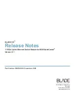 Blade Network Technologies BLADEOS 5.1 Release Notes preview