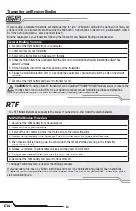 Preview for 6 page of Blade BLH9750 Instruction Manual