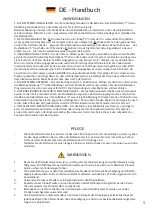 Preview for 5 page of BLANCC BIS794 Instruction Manual