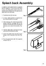 Preview for 21 page of Blanco BC 75 X Instructions For The Use And Care