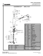 Preview for 2 page of Blanco BlancoMerkur Plus 157-073P Specification Sheet