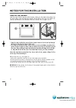 Preview for 9 page of Blanco BOSE752 Instructions For The Use And Care And Installation