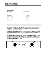 Preview for 6 page of Blanco OE606X Instructions For The Use And Care And Installation