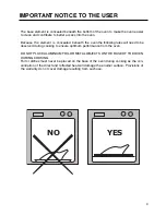 Preview for 9 page of Blanco OE606X Instructions For The Use And Care And Installation