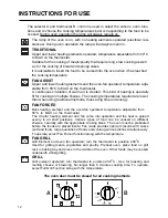 Preview for 12 page of Blanco OE606X Instructions For The Use And Care And Installation