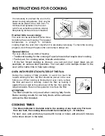 Preview for 15 page of Blanco OE606X Instructions For The Use And Care And Installation