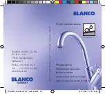 Preview for 1 page of Blanco RADOS 512285 Maintenance Instruction