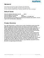 Preview for 8 page of Blankom ADE-1264 User Manual