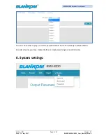Preview for 19 page of Blankom EMU-4220 Installation And Operation Instructions Manual