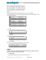 Preview for 16 page of Blankom MPE-4000 Datasheet And User Manual