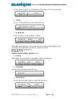 Preview for 17 page of Blankom MPE-4000 Datasheet And User Manual