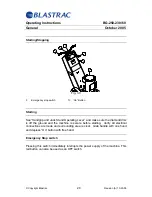 Preview for 21 page of Blastrac BG-250-230 Operating Instructions Manual