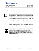 Preview for 29 page of Blastrac BG-250-230 Operating Instructions Manual