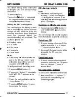 Preview for 19 page of Blaupunkt Bahamas MP34 Operating And Installation Manual