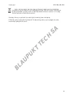 Preview for 33 page of Blaupunkt BTD-7000 User Manual