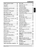 Preview for 5 page of Blaupunkt CASABLANCA Casablanca CD51 Operating Instructions Manual