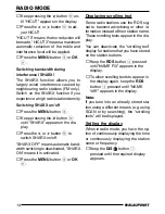 Preview for 14 page of Blaupunkt CASABLANCA CD52 Operating Instructions Manual