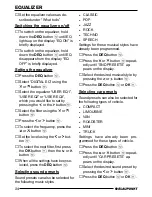 Preview for 24 page of Blaupunkt CASABLANCA CD52 Operating Instructions Manual