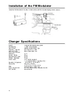 Preview for 12 page of Blaupunkt CDC RF6 Owner'S Record