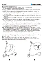 Preview for 88 page of Blaupunkt ESC608 Original Instruction Manual