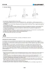 Preview for 110 page of Blaupunkt ESC608 Original Instruction Manual