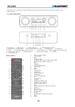 Preview for 24 page of Blaupunkt MS20BK Owner'S Manual