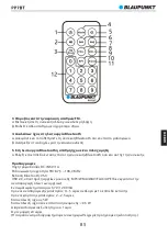 Preview for 87 page of Blaupunkt PP7BT Owner'S Manual