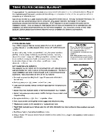 Preview for 2 page of Blaupunkt Velocity VW1000 Instructions Manual